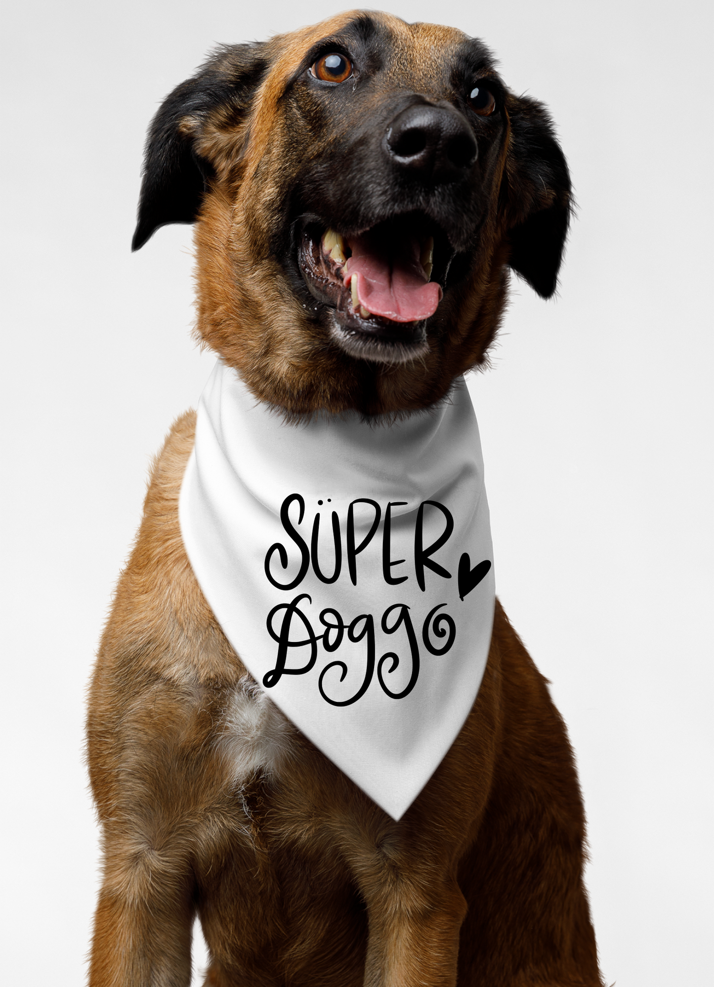 Super Doggo Dog Banda  | Cute Pet Accessory for Puppies & Dogs