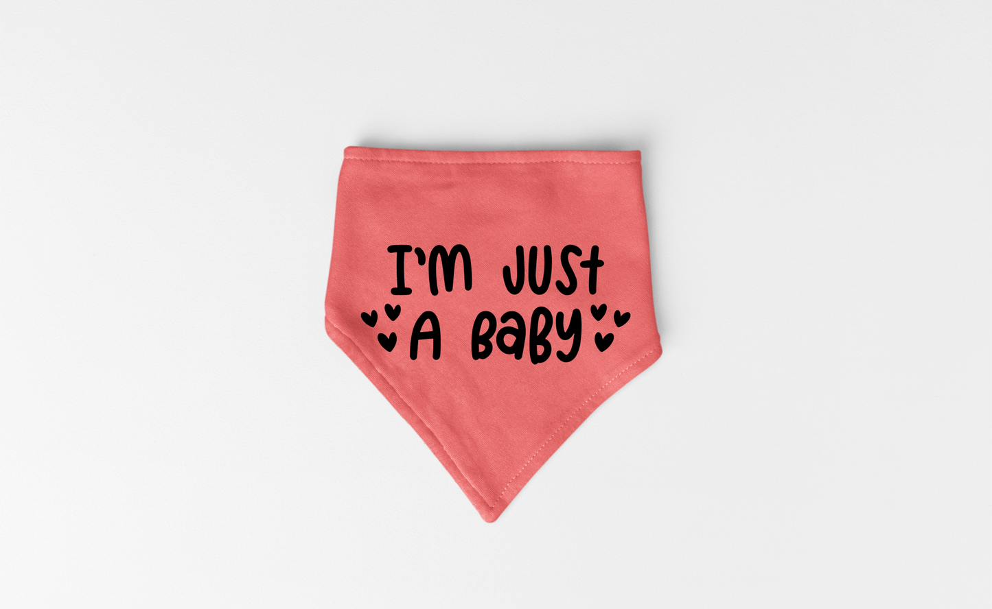 I Am Just a Baby Dog Bandana | Cute Pet Accessory for Puppies & Dogs