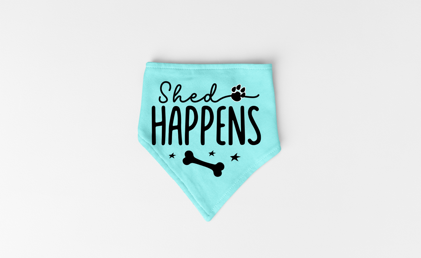 Shed Happens: Detachable Collar Dog Bandana