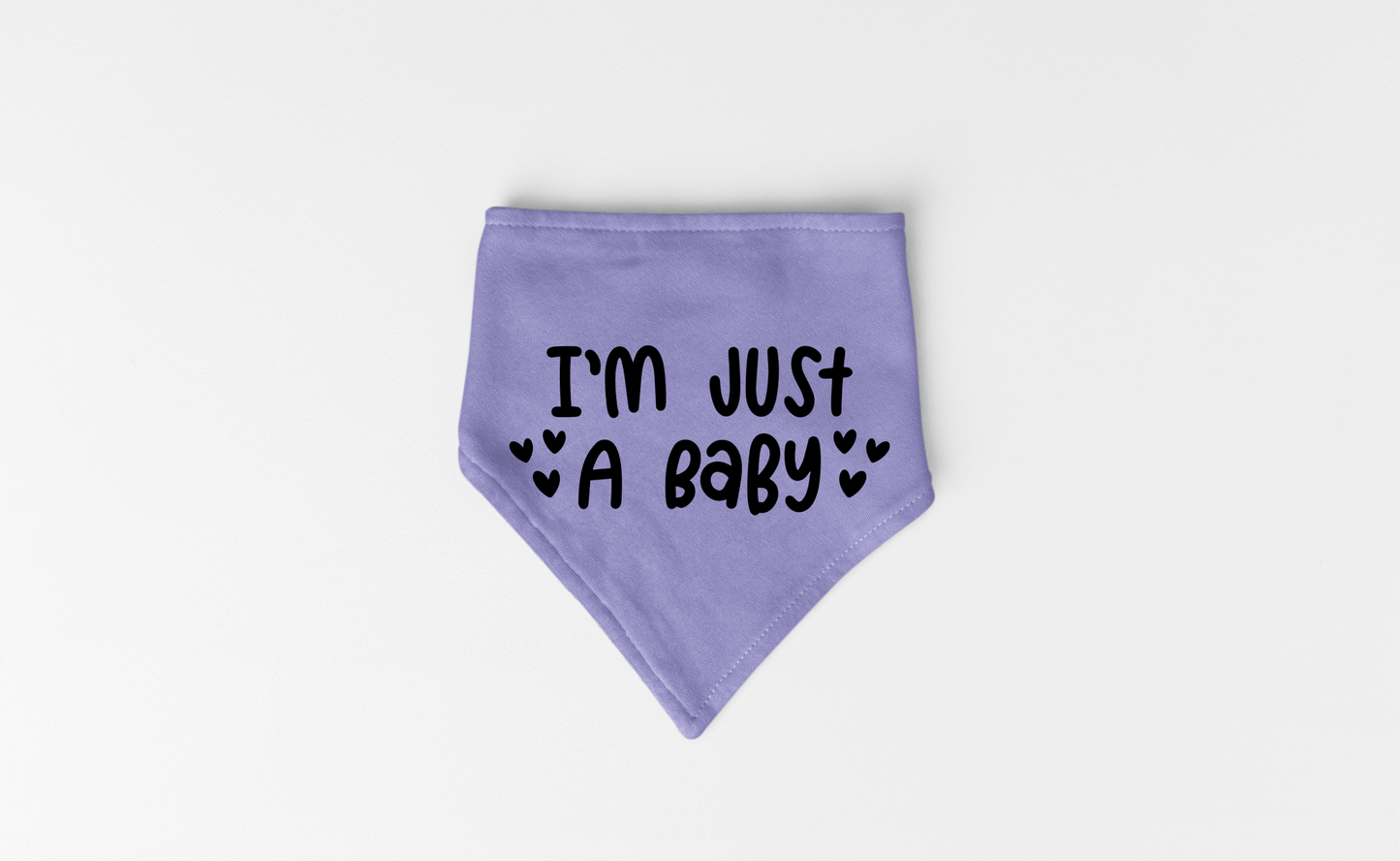 I Am Just a Baby Dog Bandana | Cute Pet Accessory for Puppies & Dogs