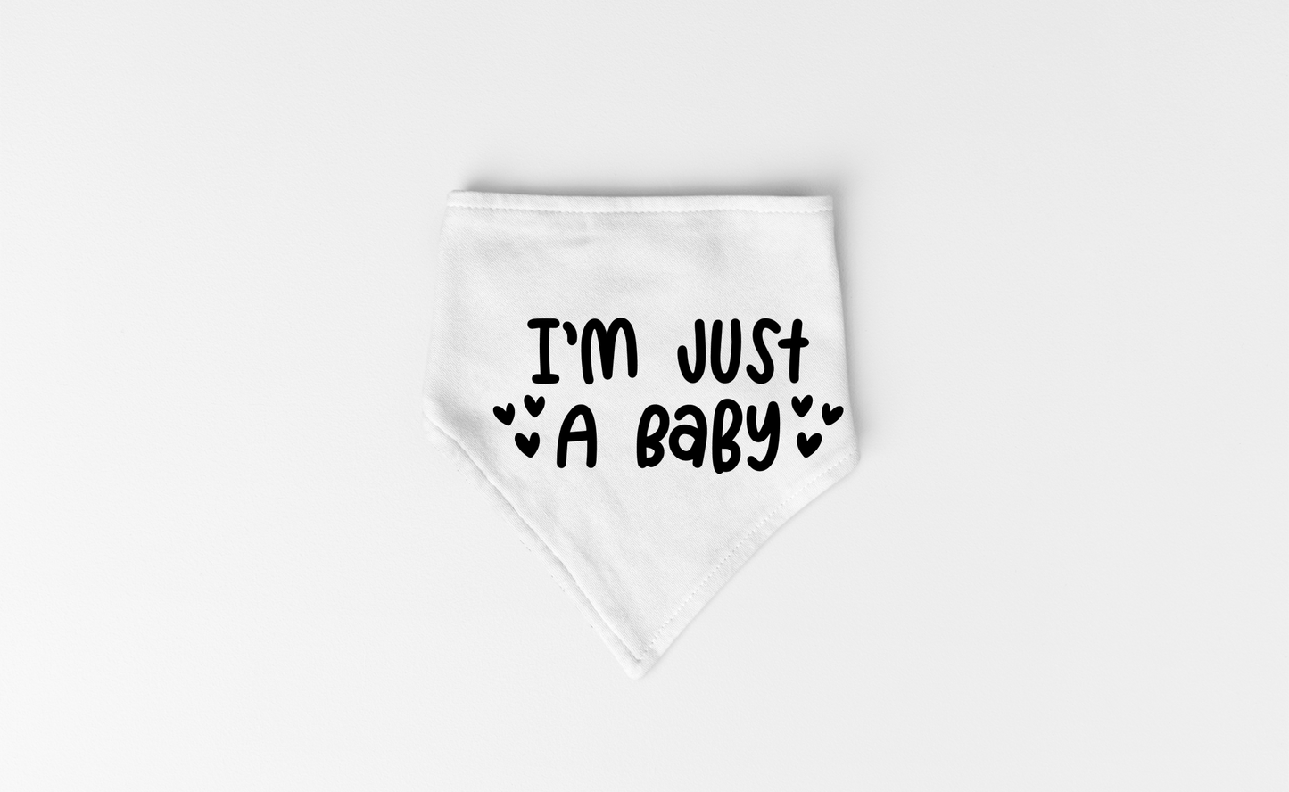 I Am Just a Baby Dog Bandana | Cute Pet Accessory for Puppies & Dogs
